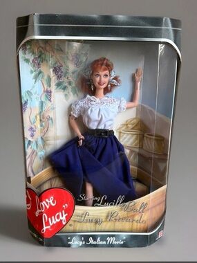 Love Lucy Mattel Barbie Doll Lucy's Italian Movie 1999 NEW NRFB Vintage Classic